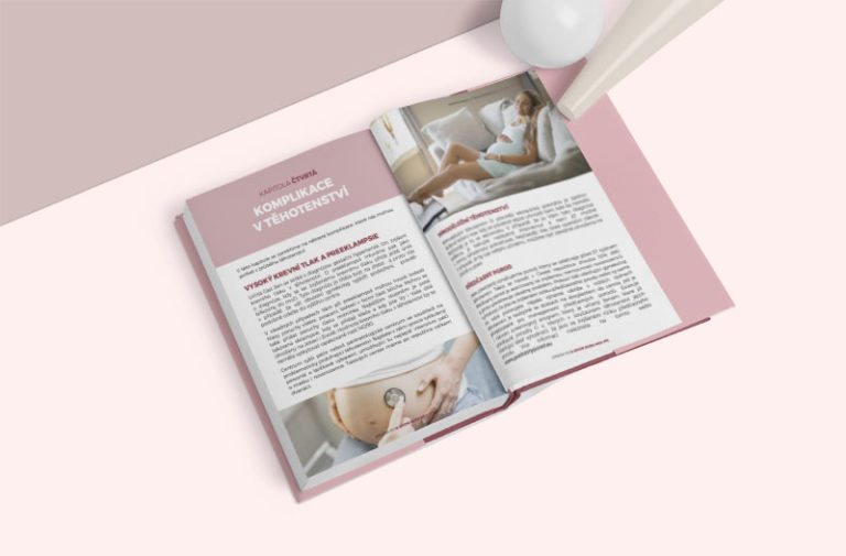V e-booku Průvodce těhotenstvím se dozvíte, jaké komplikace v těhotenství mohou nastat, a jak se jich v ideálním případě vyvarovat.